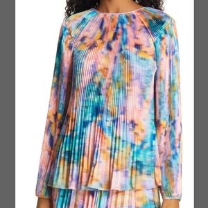 Tanya Taylor Shanalee Tie Dye Top